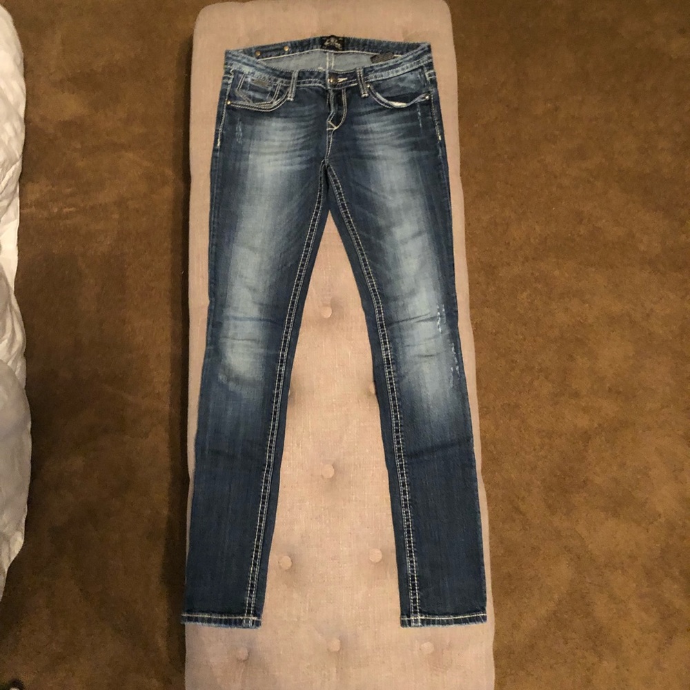 Express Rerock Skinny Jeans Size 4R